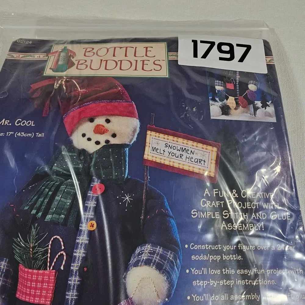 Vintage‎ 1997 Dimensions Bottle Buddies Kit 